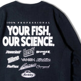 RUSSELLxBERKLEY MULTI LOGO CREW SHIRT