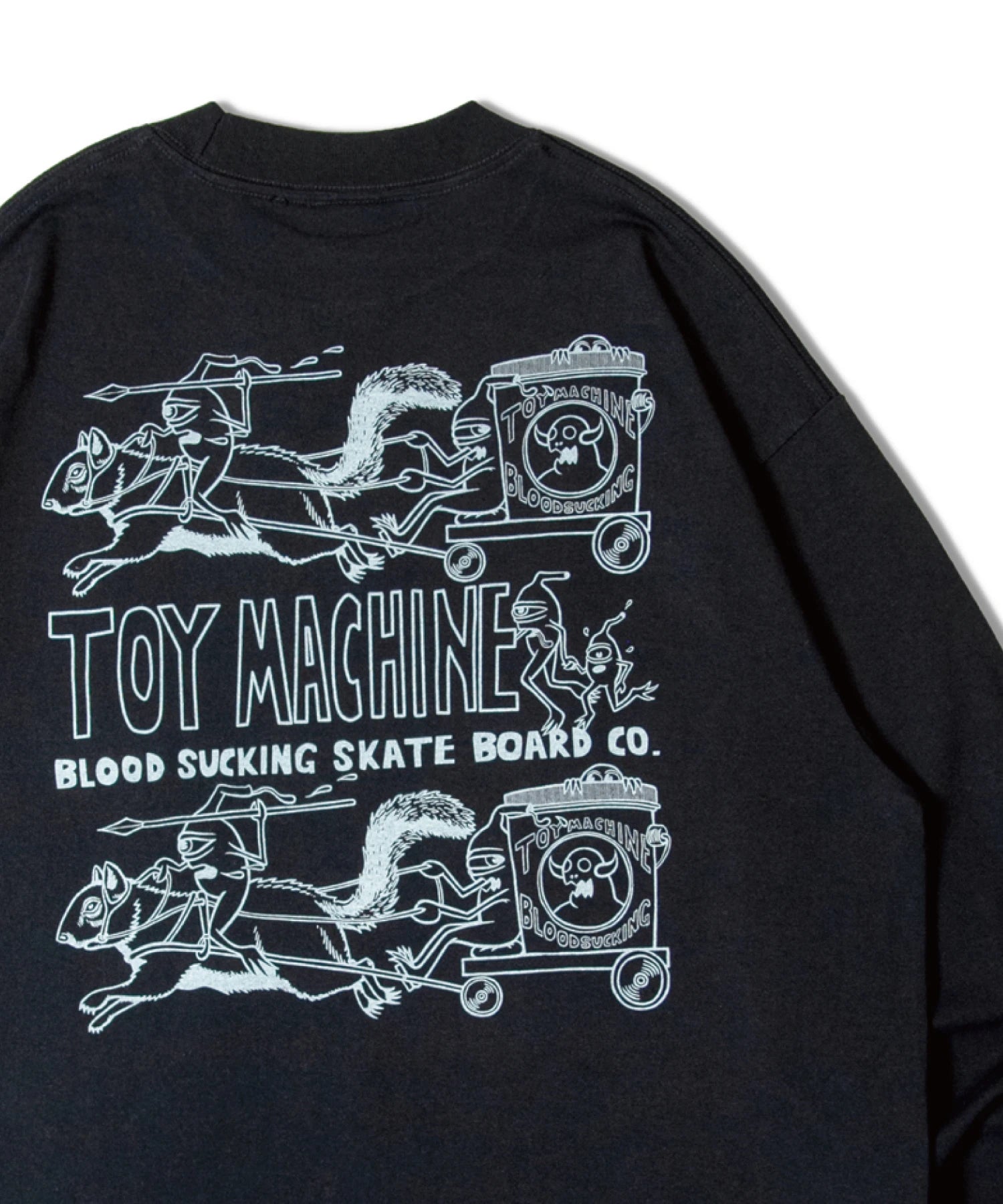 TOY MACHINE HEAVY WEIGHT TALLY HO MNSTR LONG TEE
