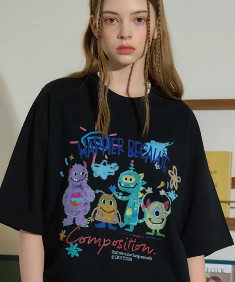 CPGN STUDIO-DTP Happy Day S/S Tee