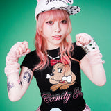 GALFY/ガルフィー キラピカラブリィ SS Tee