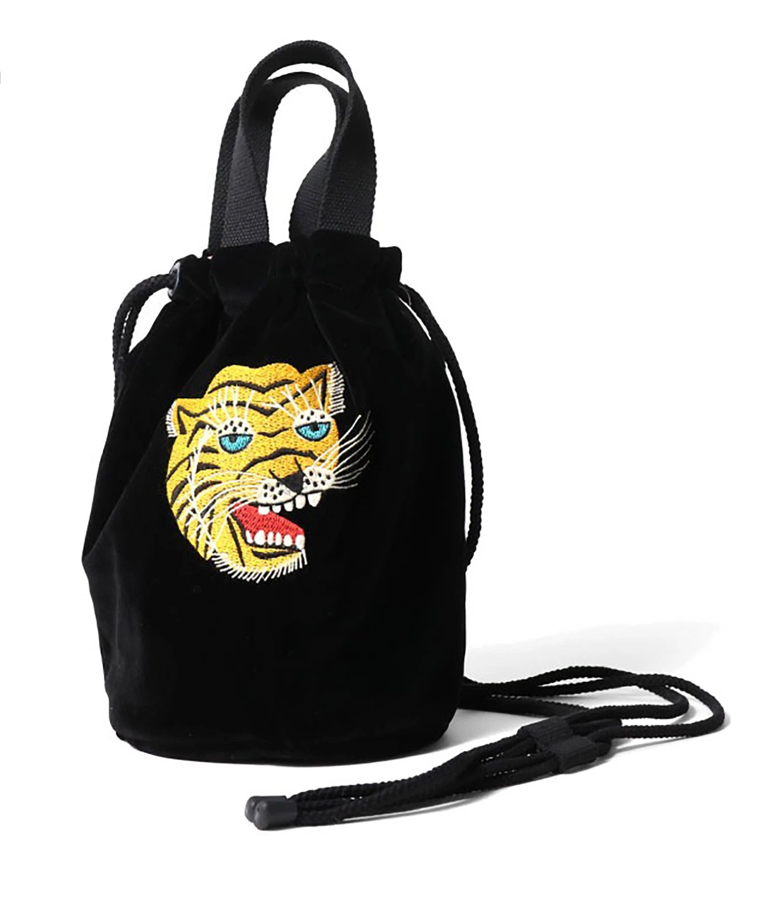 HOUSTON VELVETEEN EFFECT BAG TIGER
