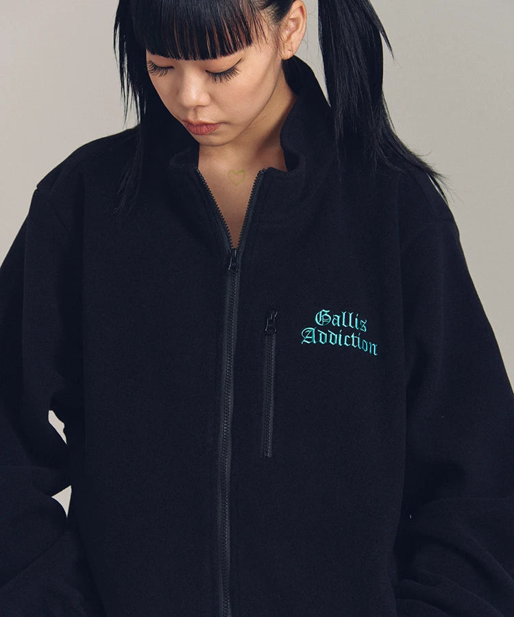 GA×POLARTEC FLEECE ZIP TOP