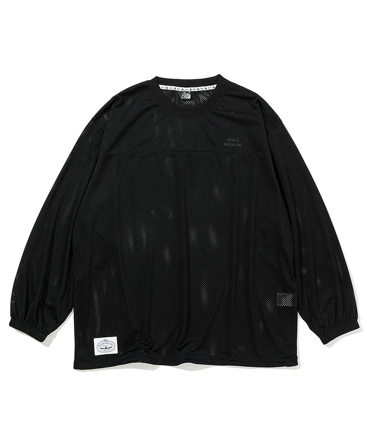 POLER MESH BAGGY L/S
