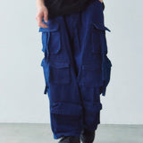 GA DENIM PARACHUTE CARGO PANTS