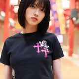 【GALFY×GALLIS ADDICTION】別注十字架わんわんSS Tee