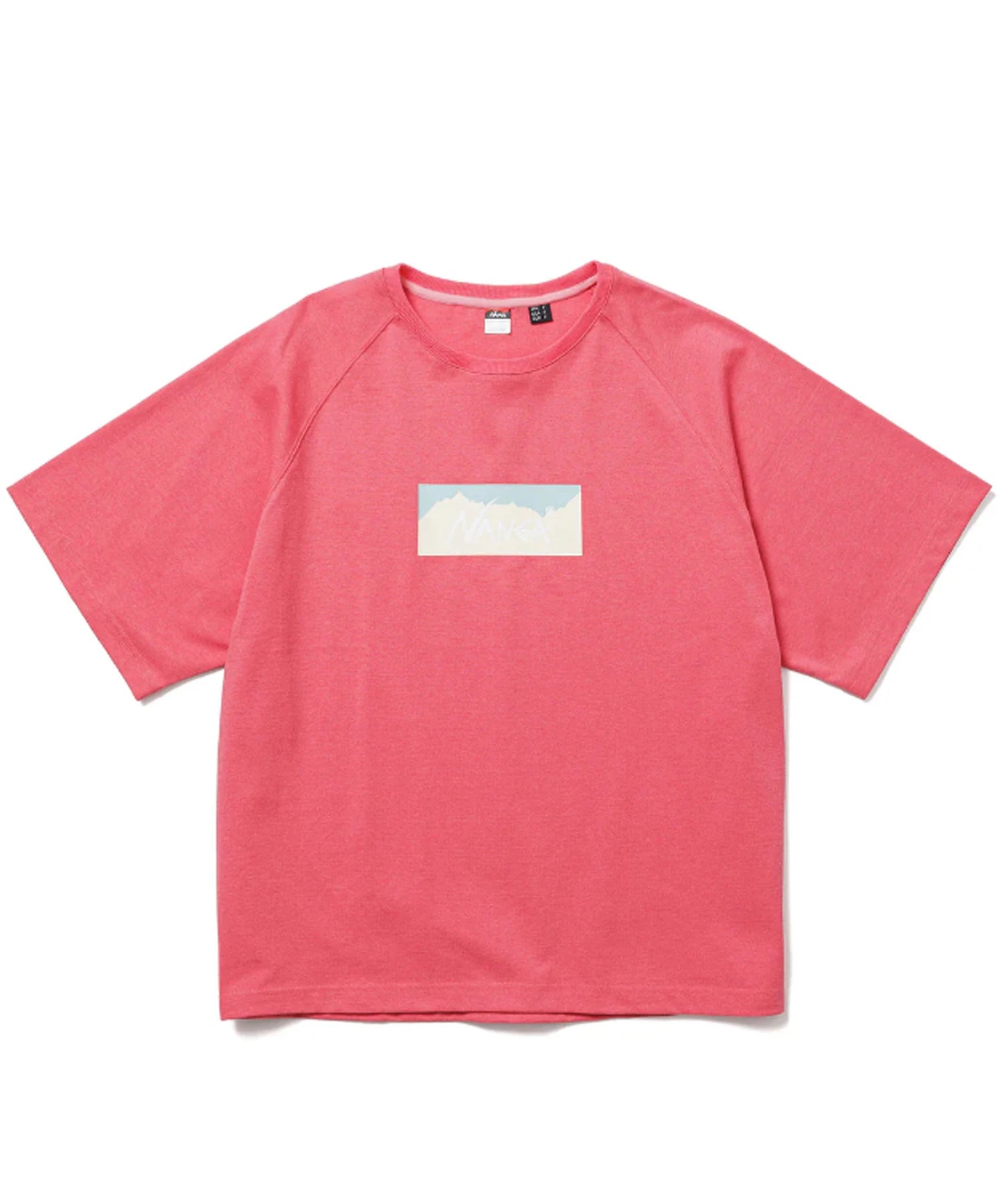 NANGA ECO HYBRID BOX LOGO LOOSE FIT TEE