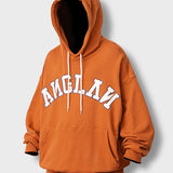 ANGLAN-Big Arch Logo Hoodie/アングラン ビッグ アーチ ロゴ パーカー