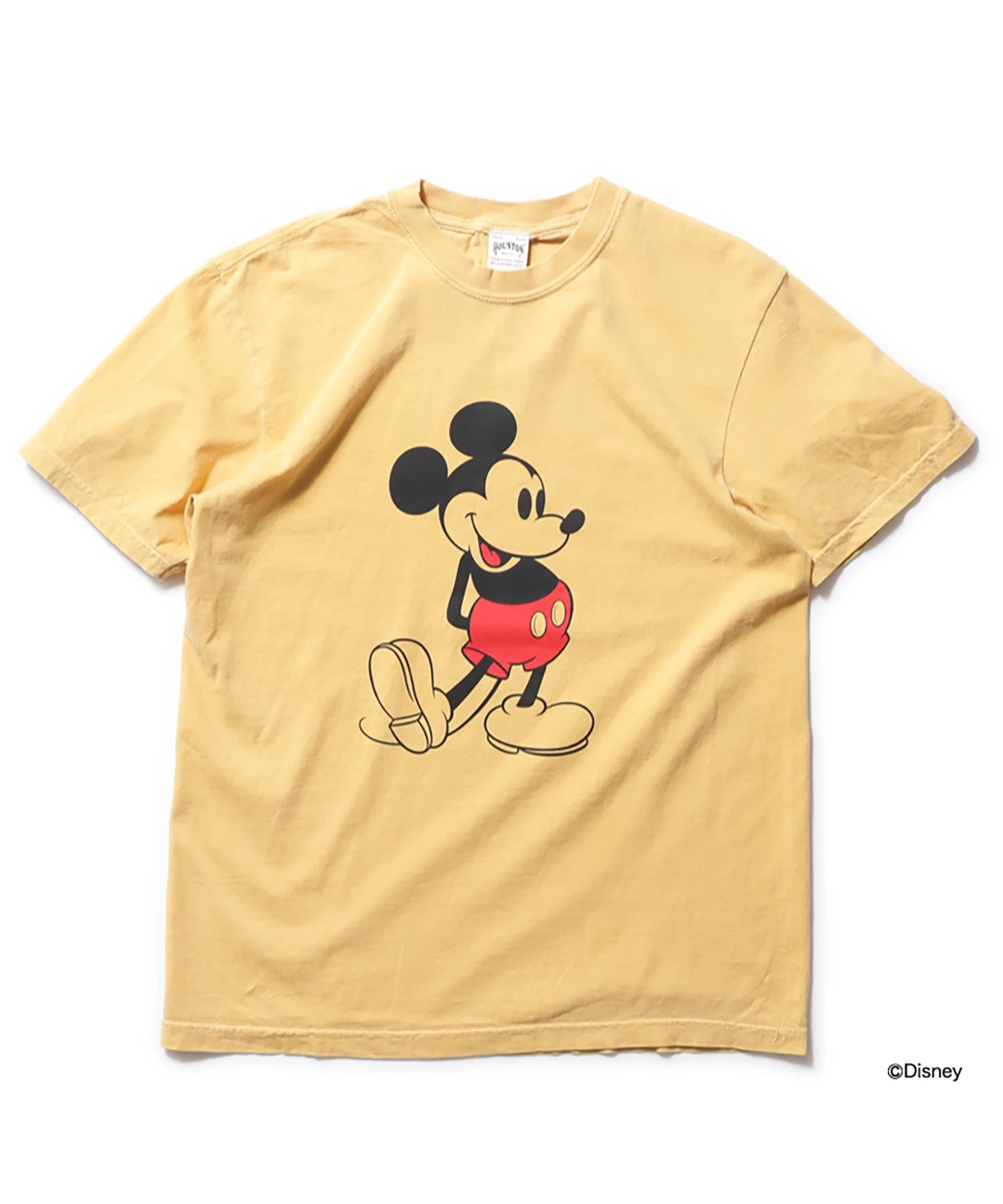 HOUSTON-MICKEY PRINT　S/S TEE