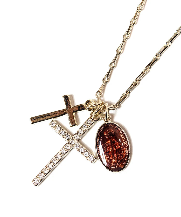 GA 2CROSS-MARIA NECKLACE