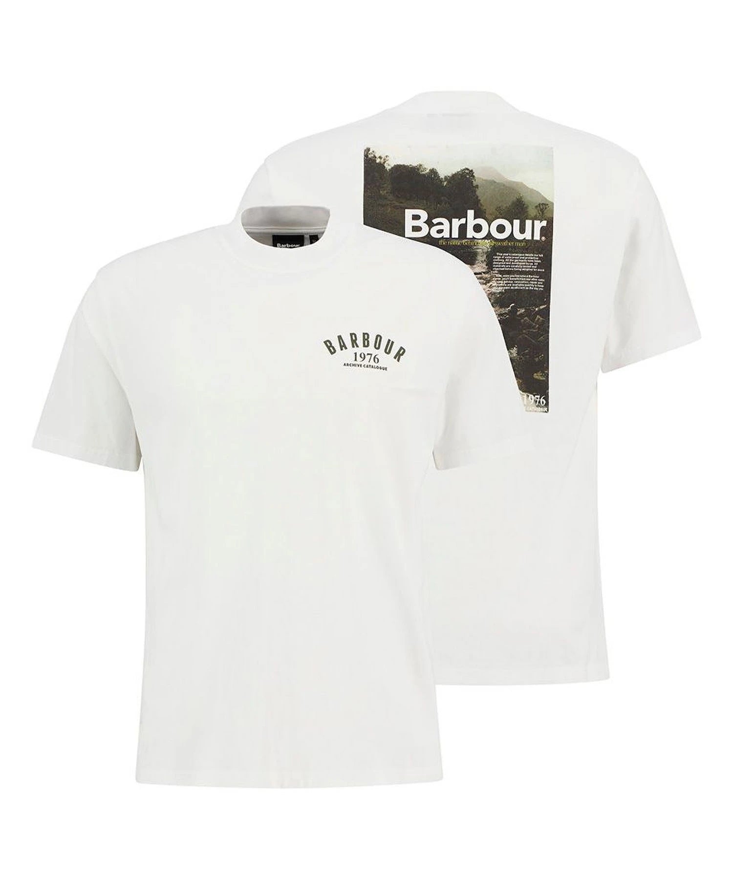 Barbour/バブアー GRAPHIC OS T-SHIRT SS