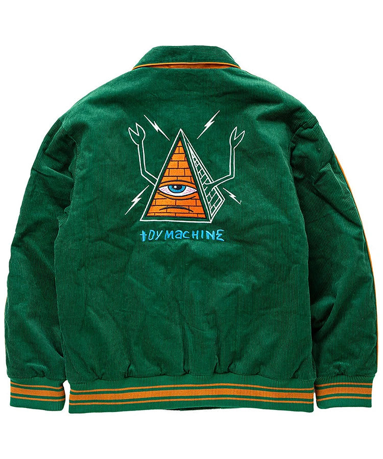 TOY MACHINE PYRAMID SECT CORDUROY JACKET