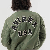AVIREX/アヴィレックス MA-1 COMMERCIAL LOGO