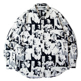 LV とろみ総柄-LS SHIRTS-24S
