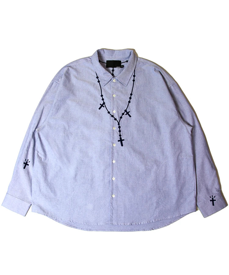 JE-ロザリオ刺繍 LS SHIRT