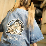 【GALFY×GALLIS ADDICTION】安定の別注デニムベースボールSSシャツ