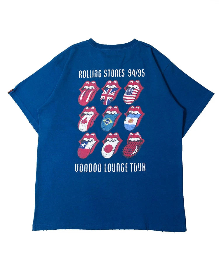 B-TRS 製品染めプリントSS TEE