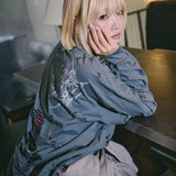 GALFY/ガルフィー 犬ダメージロンTee