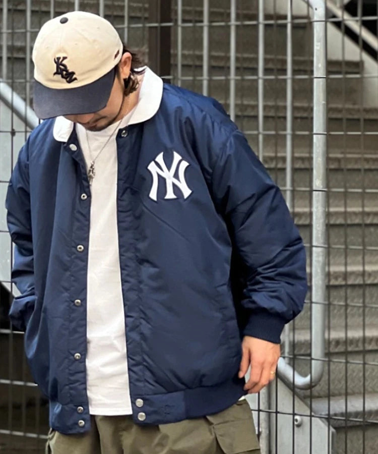 WEB限定 JH Design reversible nylon ＆pu jacket/ナイロンリバーシブルジャケット