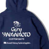 RUSSELLxGARY YAMAMOTO BACK LOGO HOODIE