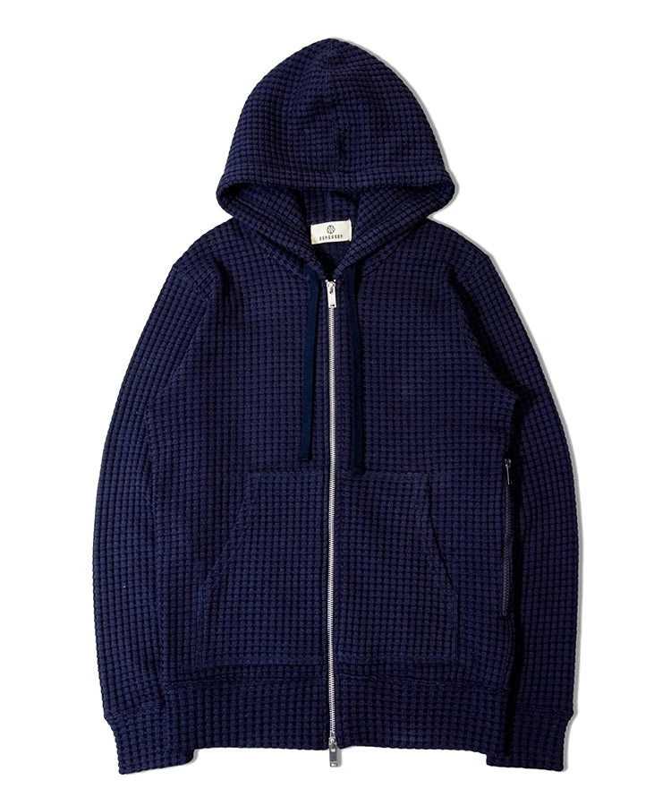 Seagreen ONI WAFFLE HOODIE