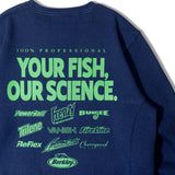 RUSSELLxBERKLEY MULTI LOGO CREW SHIRT