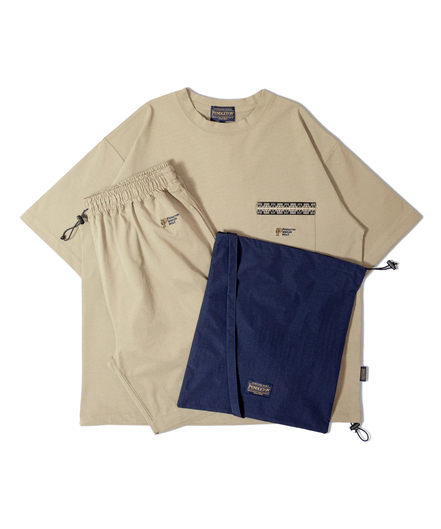 PENDLETON/ペンドルトン SS Tee&Shorts Bag SET