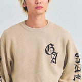 GA SHINY OE-LOGO KNIT
