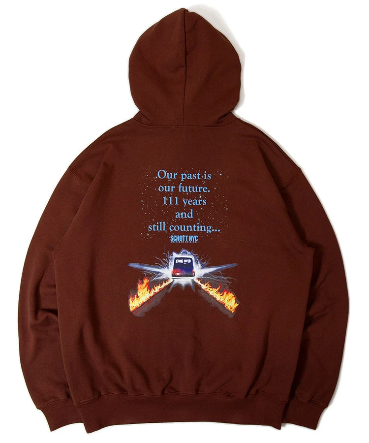 SCHOTT-OUR PAST IS OUR FUTURE　HOODED SWEAT
