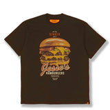 UNIVERSAL OVERALL/ユニバーサルオーバーオール HAMBURGER SS TEE