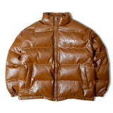 FUBU-Faux Leather Puffer Jacket