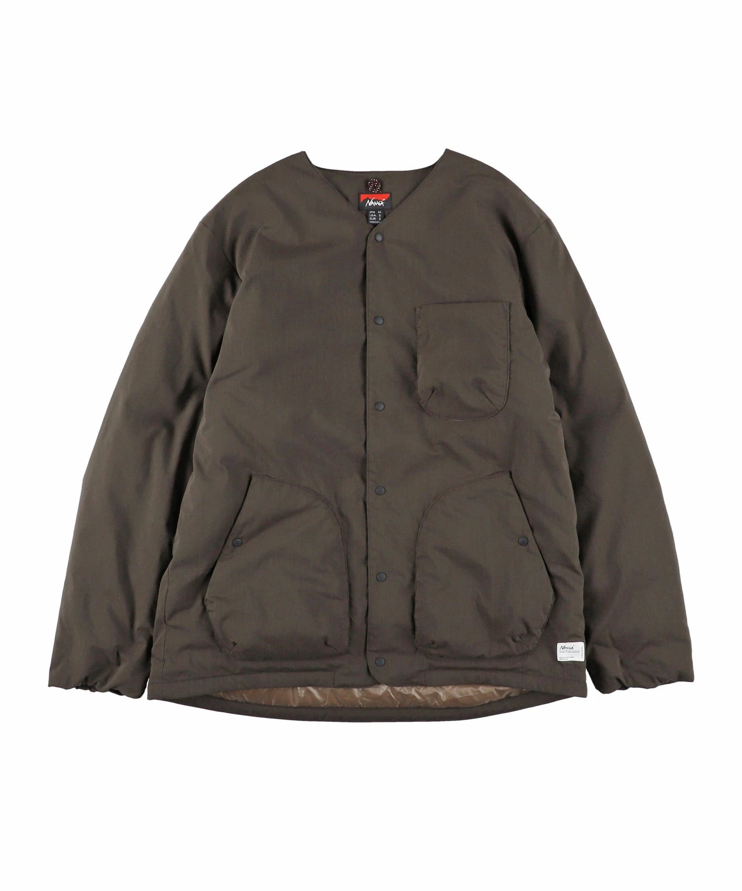 NANGA HINOC RIPSTOP INNER DOWN CARDIGAN