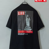 JE-SCREEN STARS×LIFE-SSTEE-2/スクリーンスターズ ライフ ユニセックス 半袖Tシャツ