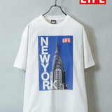 JE-SCREEN STARS×LIFE-SSTEE-2/スクリーンスターズ ライフ ユニセックス 半袖Tシャツ