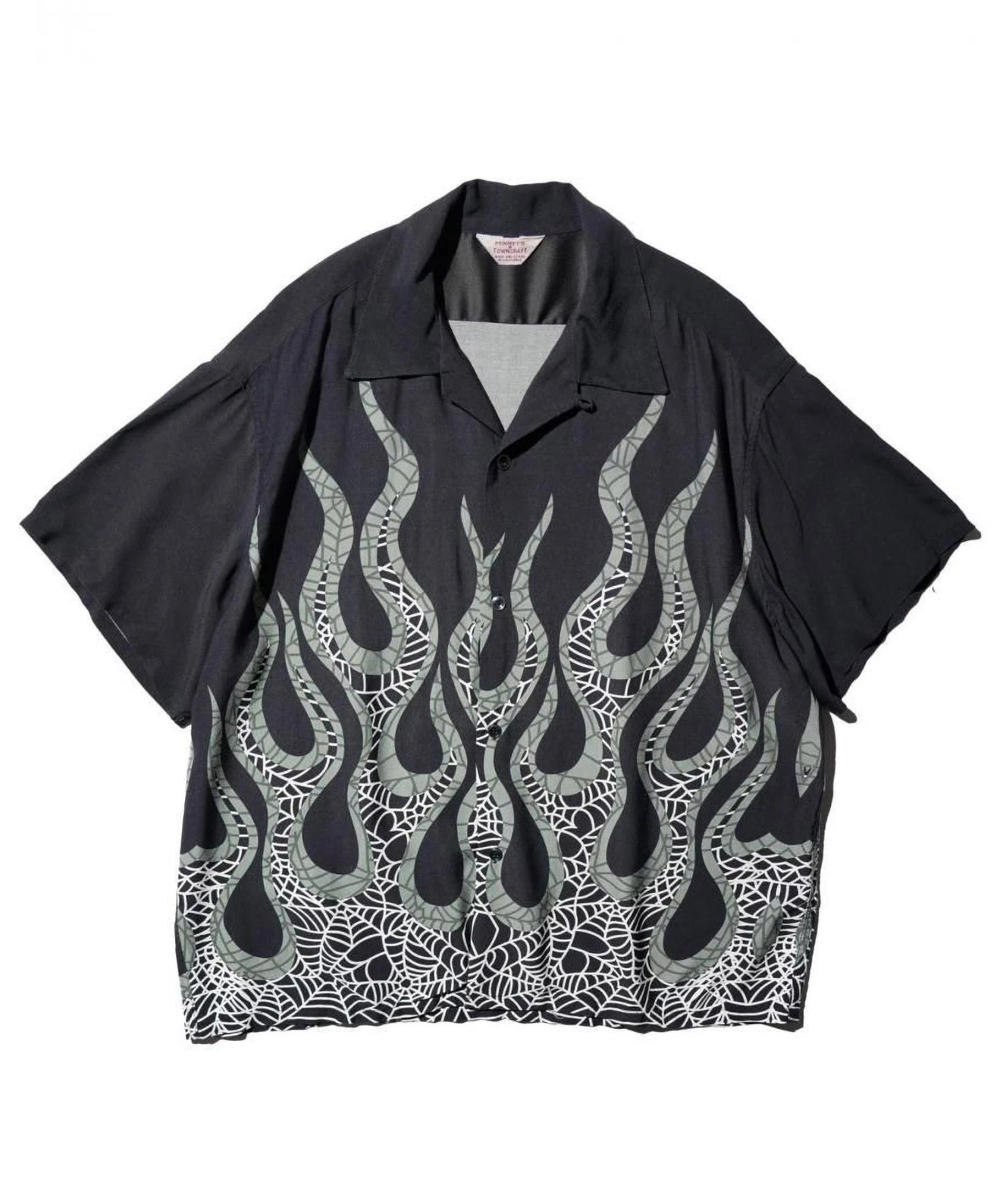 TOWNCRAFT/タウンクラフト PRINTED LOOP COLLAR SS SHIRT