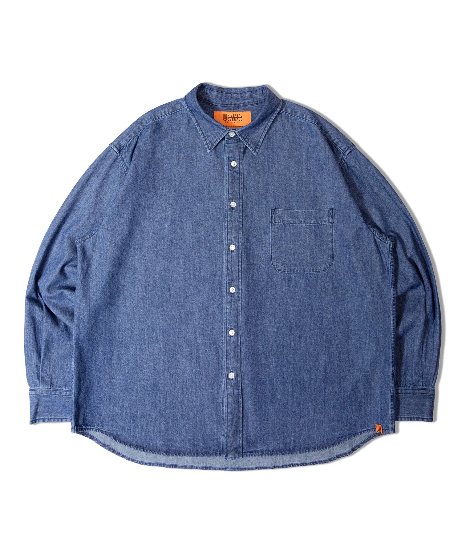 UNIVERSAL OVERALL/ユニバーサルオーバーオール DENIM L/S SHIRT