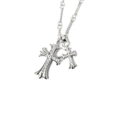 GA Fam Cross Stone Necklace