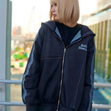 GA 切替DENIM ZIP HOODIE