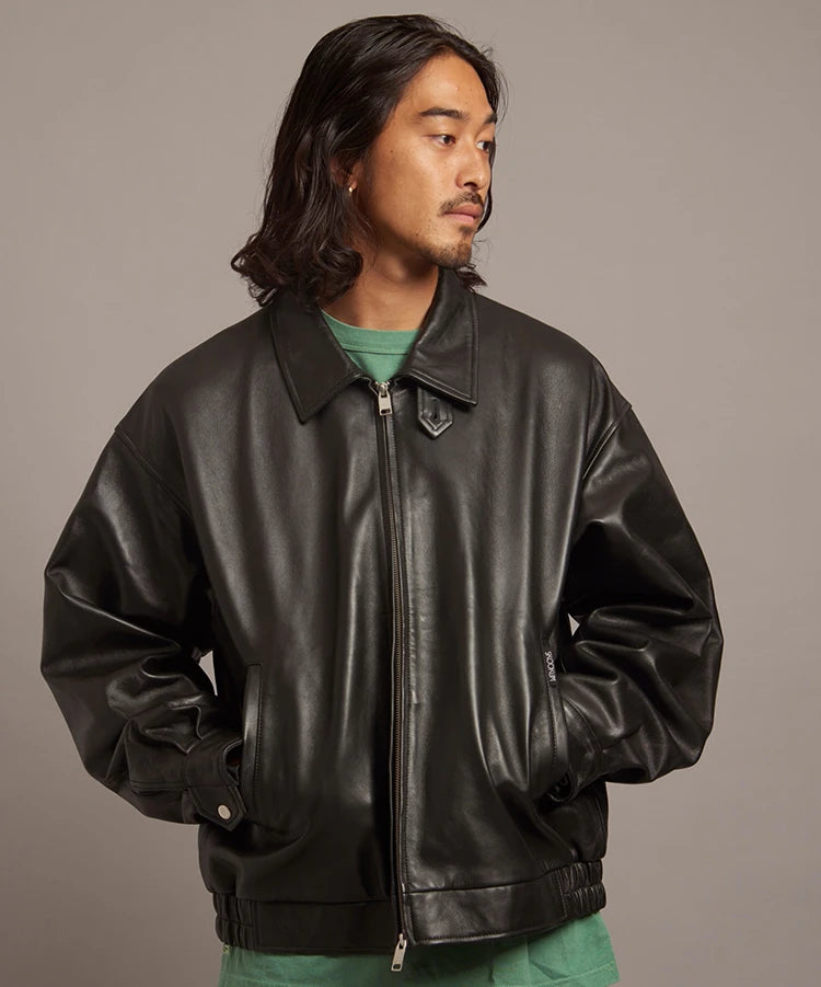 新品 スクーカム レザーカーコート ジャーナルスタンダード