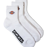 DICKIES ﾛｺﾞ刺繍底ﾊﾟｲﾙ ｸｫｰﾀｰｿｯｸｽ 3Pﾊﾟｯｸ