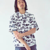 Philip Lumbang/フィリップ・ランバン JIMMY'Z  総柄オープンカラー半袖シャツ