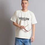 VANSON-MADE IN USA-ヘビーオンス・ロゴ-SSTEE