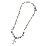 GA CROSS&BEADS NECKLACE