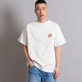 SCHOTT-T-SHIRT EAGLE AND RIBBON EMB
