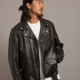 JE LAMB LEATHER DOUBLE RIDERS 24
