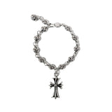 GA Cross Ball Bracelet
