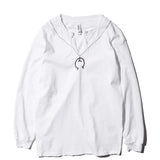 THRIFTY LOOK/スリフティールック NAJA PENDANT EMB LS TEE