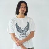 Schott/ショット 短丈 GLITTER EAGLE COMPACT SS T-SHIRT