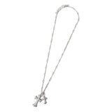 GA Fam Cross Stone Necklace