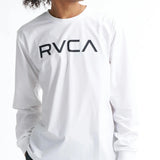 RVCA/ルーカ STARIGHT WAY LT 長袖サーフTシャツ