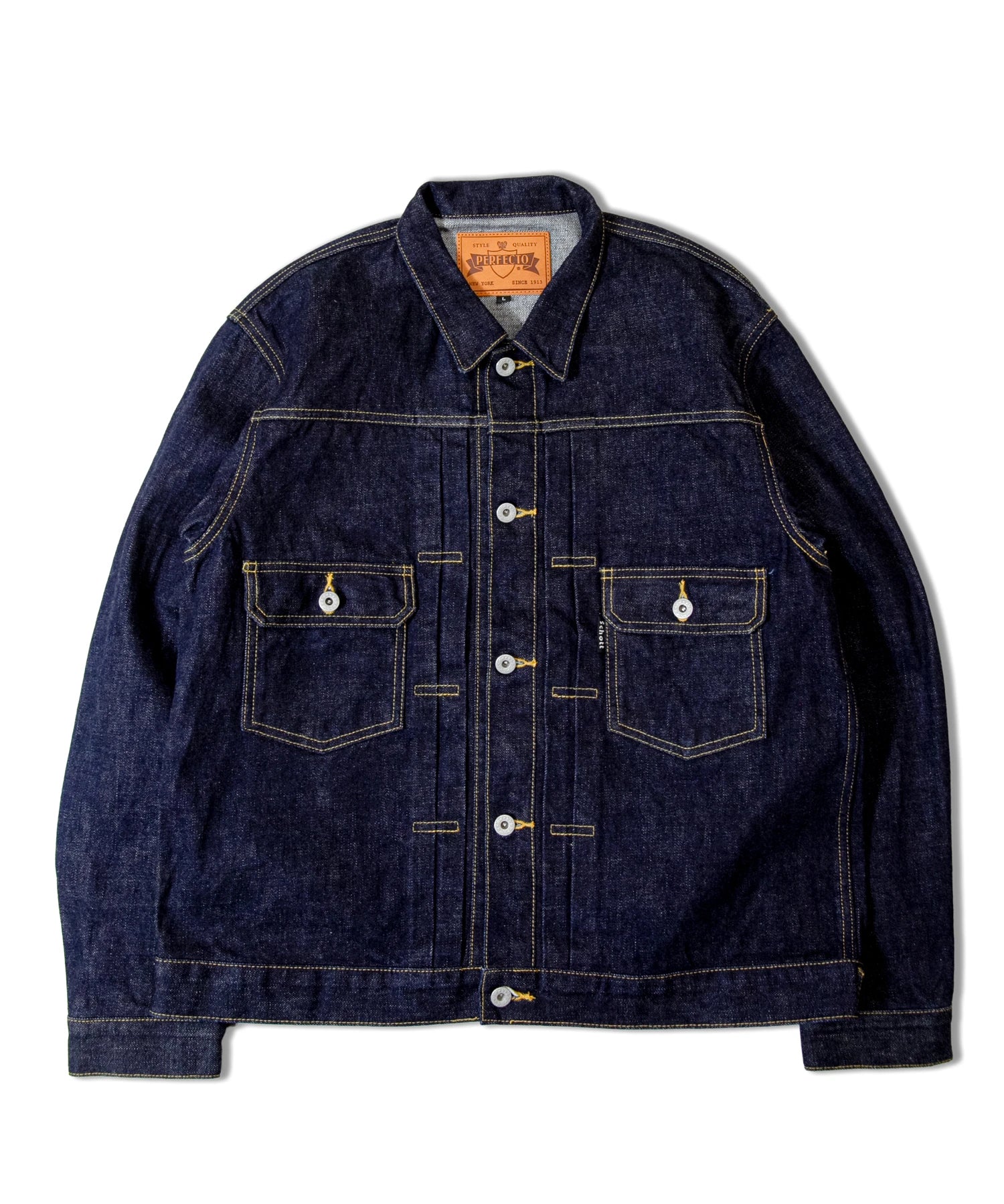 SCHOTT-16OZ 2ND DENIM JACKET